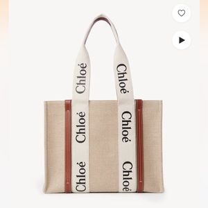 Chloé | medium woody tote bag | BROWN